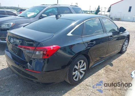 2022 Honda Civic Lx z USA, uszkodzony, nr VIN 2HGFE2F25NH544384